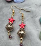 Vintage bead earrings