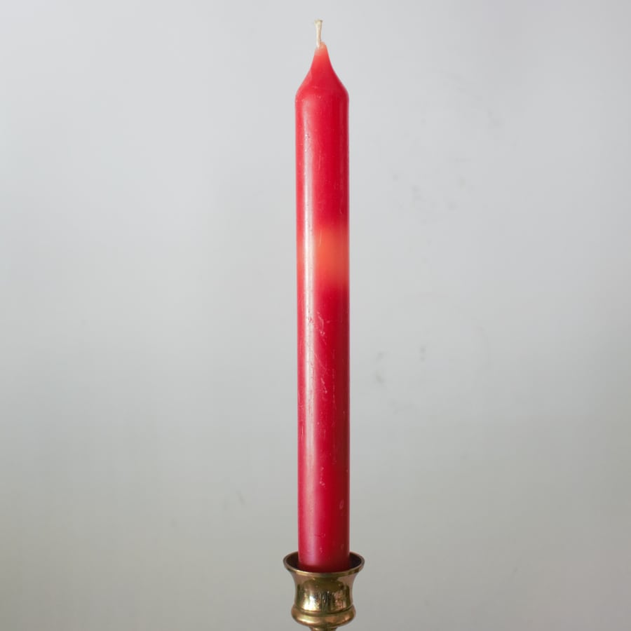Aries candle - 20mm diameter x 225mm high