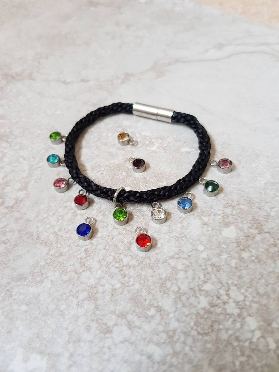 Birthstone Bracelet, Custom birthday bracelet, Personalised gifts