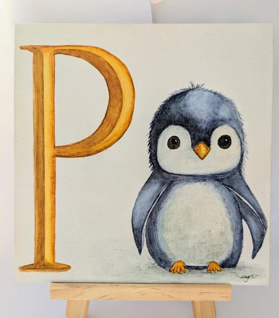 Nursery Wall Art, Original Bespoke Watercolour Painting