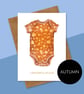 Seasonal New Baby Gift Wrap with Tag and Matching Card - Image 8