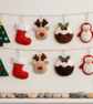 Hand made felt Christmas Garland - Image 1