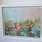 'Yours forever more'  Original mixed medium painting 