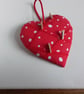Notice board. Heart shaped memo board. Padded notice board. Heart. Ref 142 - Image 2