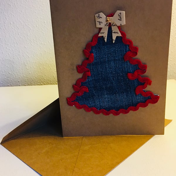 Christmas cards with a touch of Denim