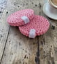Macrame Chunky Round Coaster - Boho Style - Pair - Image 6