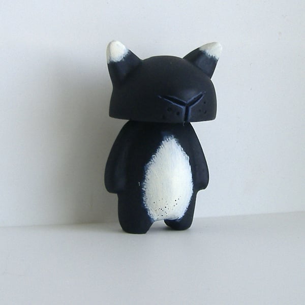 Frank -  Feline Resin Figure -  Cat hand sculpted and cast. SALE!