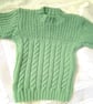 Child's Round Neck Cable and Fisherman's Rib Jumper, Gift Ideas for Children - Image 9
