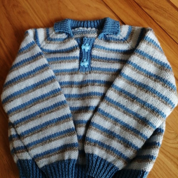 Child's Striped Jumper