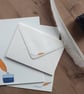 Illustrated letter paper and envelopes with a mix of original designs - Image 3