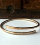 Adjustable Copper Bangle - Copper Wrap Bangle - Raw Copper Arthritis Jewellery - - Image 7