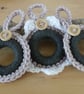 Set of 3 Mini Wreath Decorations - Image 1