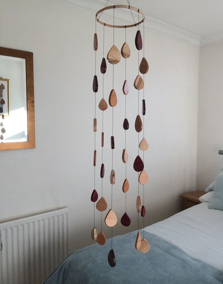 'Raindrops' Hanging Mobile (WM3)