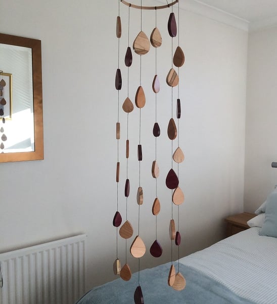 'Raindrops' Hanging Mobile (WM3)