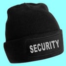 Beanie Printed with SECURITY