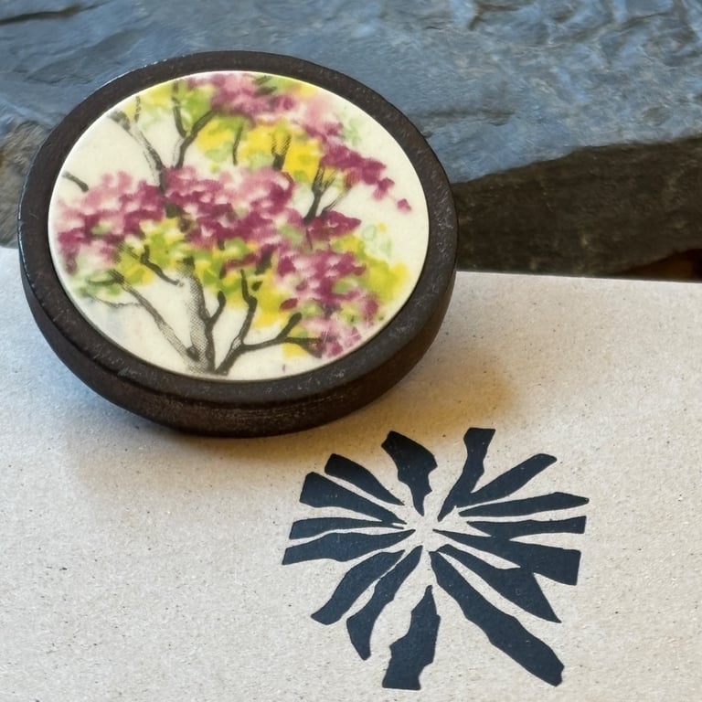 Handmade Unique Brooch, Eco Gifts, One of a Kind.