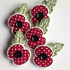 Poppy Brooch