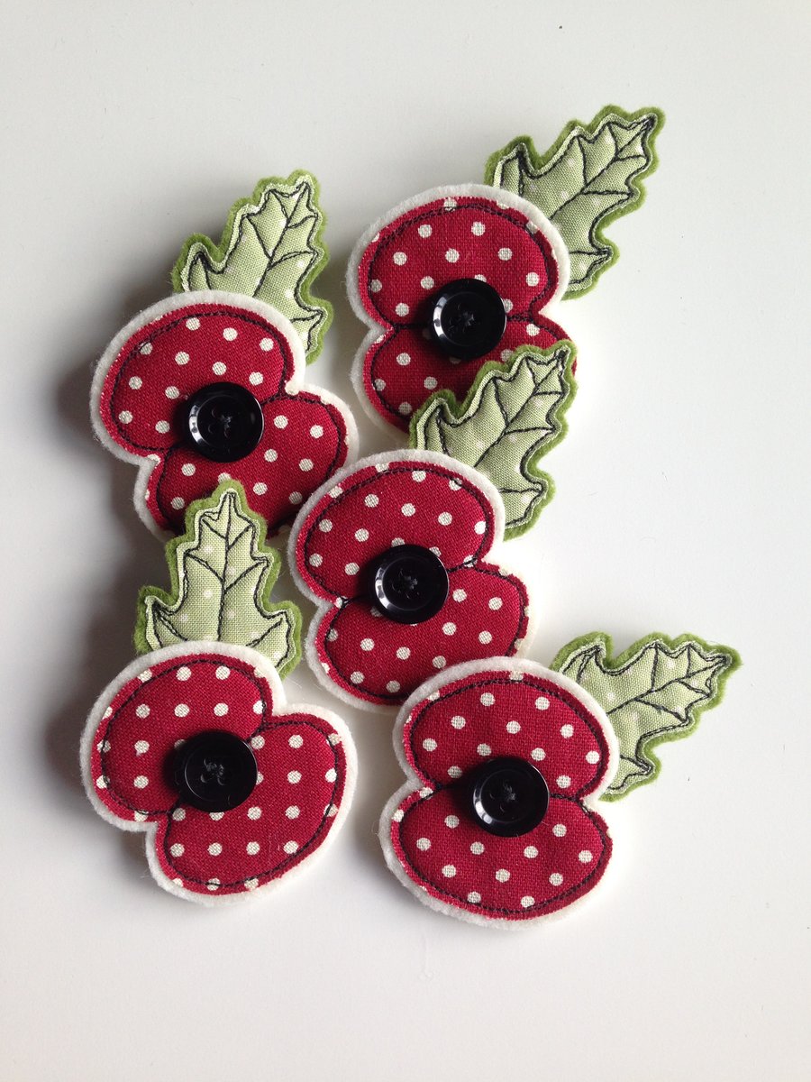 Poppy Brooch