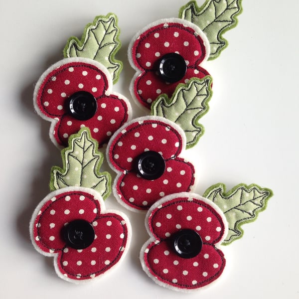 Poppy Brooch