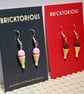 Lego Ice Cream Cone Earrings - Image 1