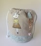 Matilda Mouse sock knitters bag - Image 3