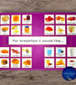 Personalised A4 Food and Drink PECS Visual Communication Board - Image 3
