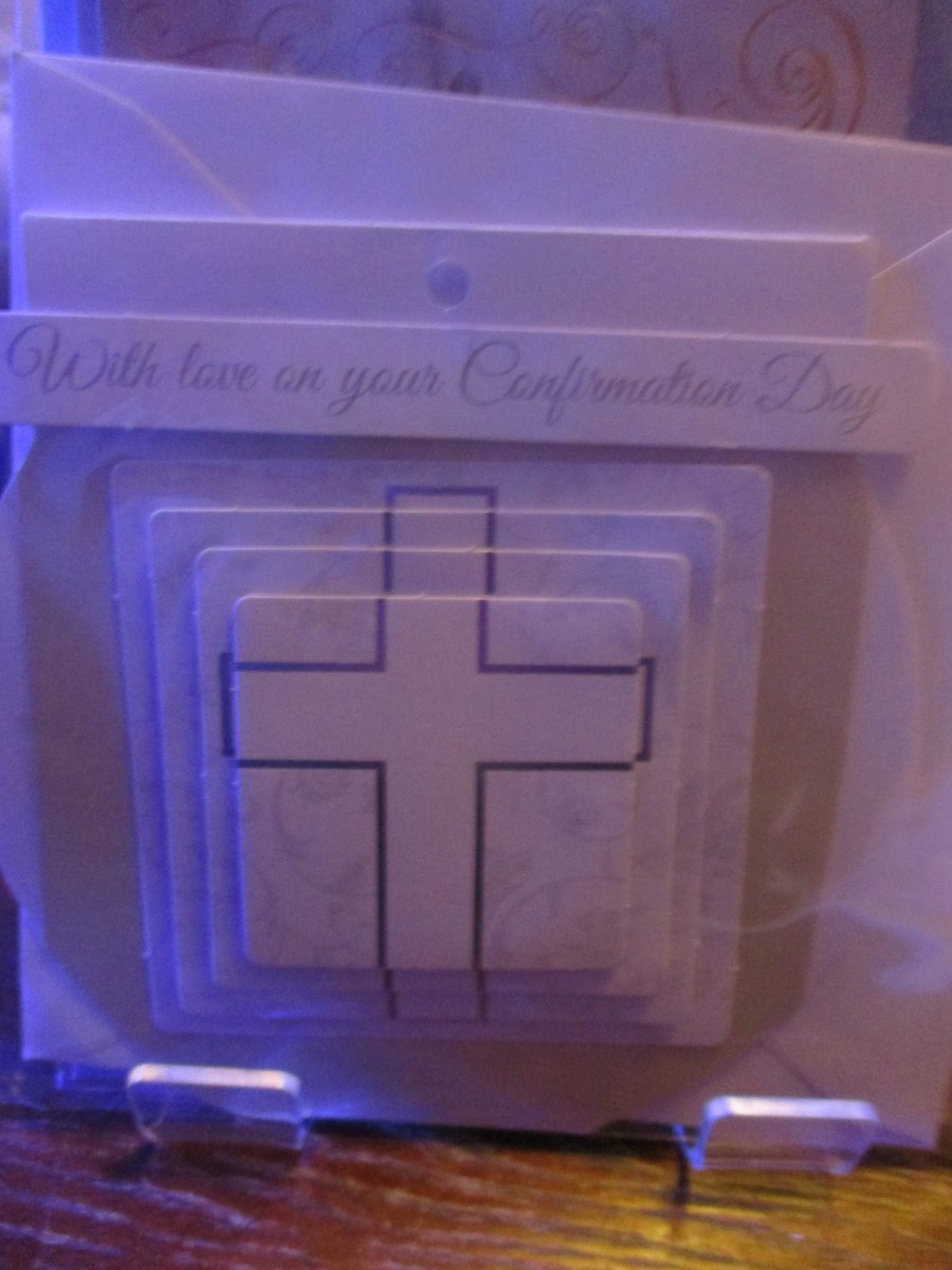 With Love on your Confirmation Day Card
