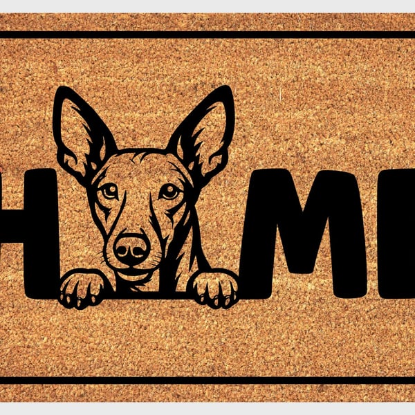 Podenco Door Mat No.2 - Podenco Welcome Mat - 3 Sizes