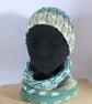 Knitted 'Nordic' Cowl & Headband - Image 4