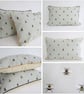 Sophie Allport Bees  Cushion Cover with  Pom Poms - Image 6