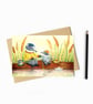 Badger Card - Blank Card - Greeting Card