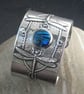  Blue Shell Dragonfly Cuff Bracelet - Image 5