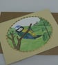 Blue tit card (any occasion) - Image 2