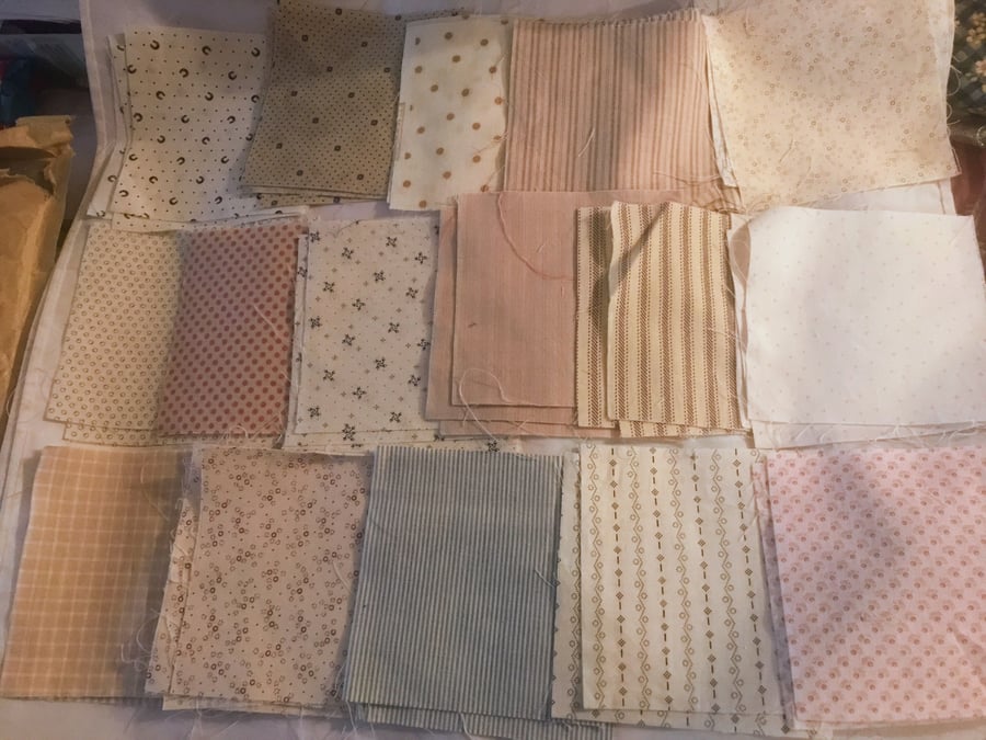 Patchwork Squares Fabric Bundle