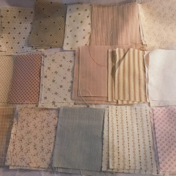 Patchwork Squares Fabric Bundle