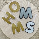 Christmas Glitter Alphabet