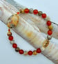 Crazy Lace Agate & Carnelian Bracelet, Birthday, Anniversary, Gifts For Her - Image 5