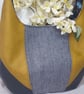 Yorkshire tweed and Faux Leather Shoulder Bag - Image 2