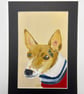 Original painting 5x7" in acrylics of a Jack Russell pet portrait  - Image 3