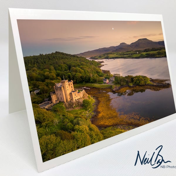 Dunvegan Castle, Isle of Skye - Scottish Greeting Card by Neil Barr