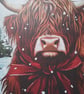 Christmas. Christmas cards. Pack of 2 Christmas cards. Ref 541 - Image 2