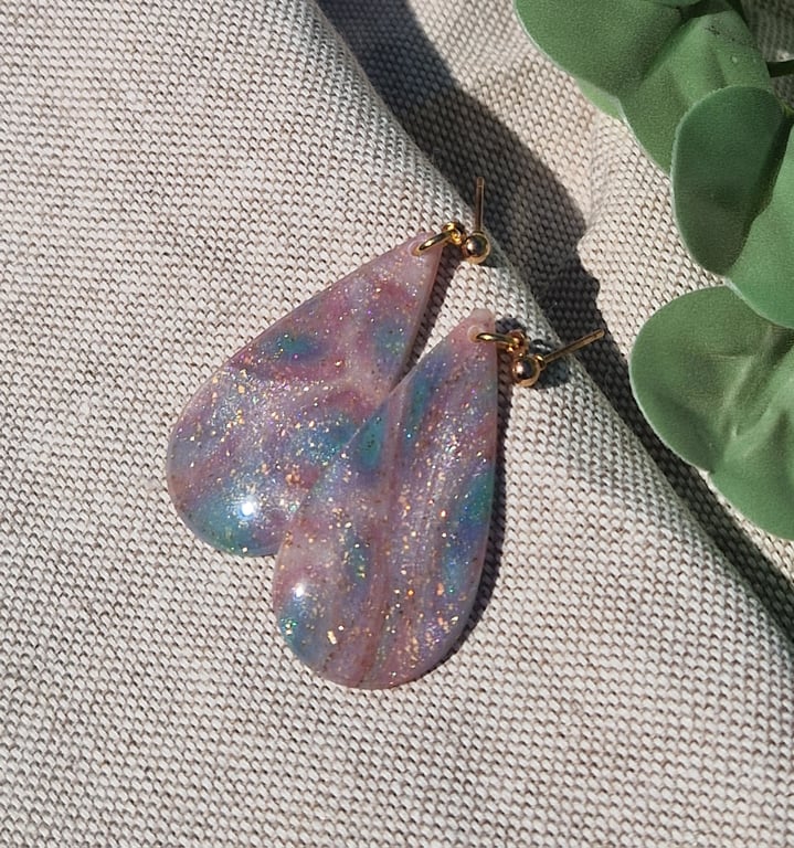 Polymer Clay Earrings: Pretty Pastels