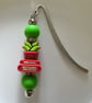 Cactus and Books Bookmark, Gift for Book Lovers, Cute Teacher Gift  - Image 1