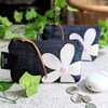 Recycled Denim Daisy Motif Purse