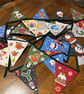 Fabric ‘Merry Christmas’ Banner, Reusable Christmas Bunting with Santa and Frien