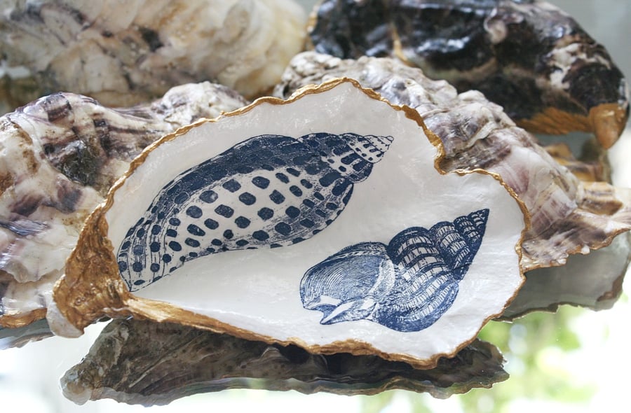 Oyster Shell Trinket Dish