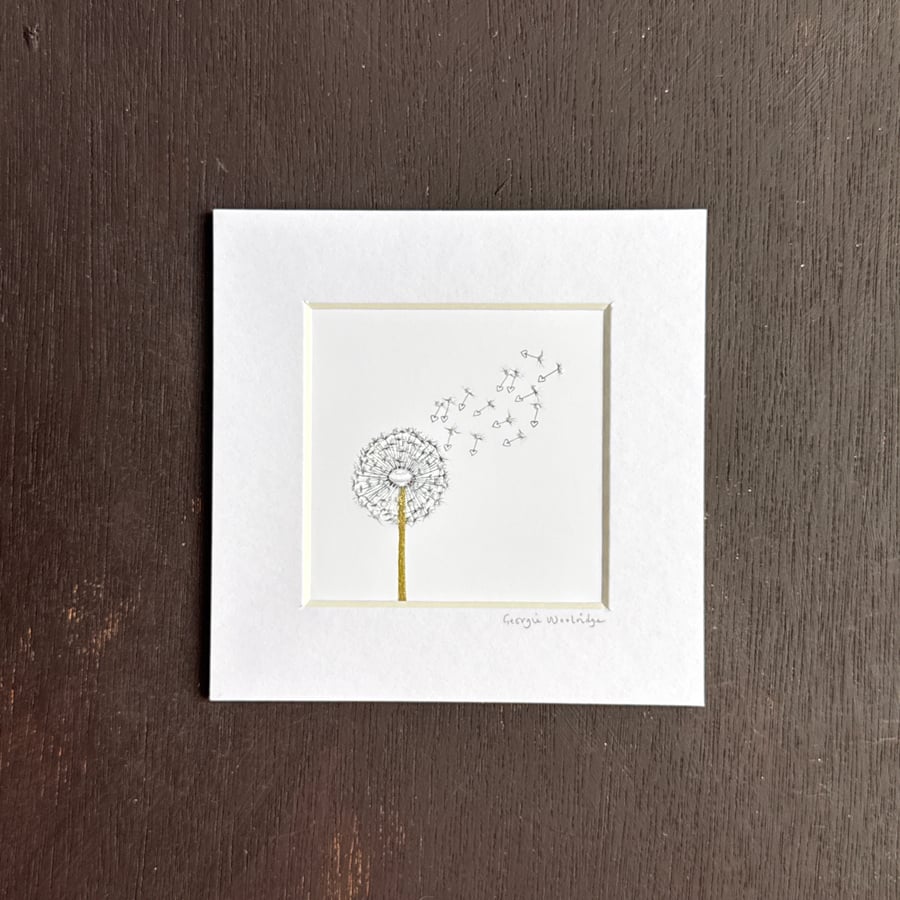 April Birthstone Wish 5" x 5"