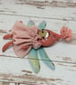Pink Fairy Miniature Art Doll Hanger Ilse - Image 8