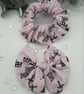 Scottie dog, pink clip on bow and scrunchie hair set.  - Image 3