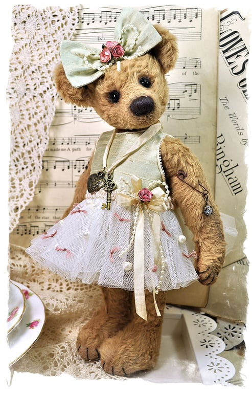 PDF - Margot Ballerina Artist Bear Pattern